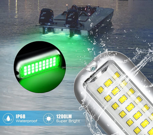 Lampe LED sous-<span class=keywords><strong>marine</strong></span> étanche IP68 en acier inoxydable haute puissance à changement de couleur 24-39 LED, accessoires marins - Product Image 6