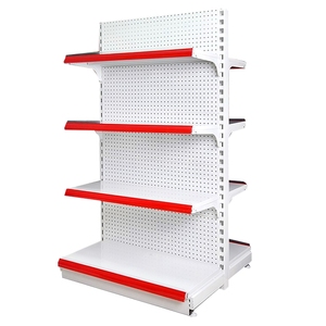 Estantería <span class=keywords><strong>de</strong></span> Góndola Metálica Negra Resistente para Supermercado, <span class=keywords><strong>Precio</strong></span> <span class=keywords><strong>de</strong></span> Fábrica, Estanterías <span class=keywords><strong>de</strong></span> Supermercado Usadas - Product Image 1