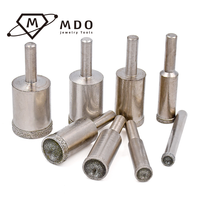 Cylindre concave de 3 à 50 mm, grain 80, pour le façonnage des perles, tête de meulage pour perles, sable grossier, outils de polissage pour bijoux, diamant