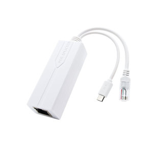 48V to <b>USB</b> 2.4A 10/100Mbps White Power Over <b>Ethernet</b> (PoE) for Security Camera Monitor System - Product Image 3
