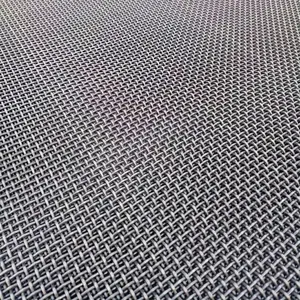 Crimpsieb-Sieb gewebe Flüssiger Fest filter Draht geflecht aus verzinktem Stahl