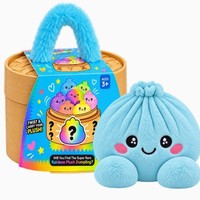 Nouveau jouet sensoriel en peluche en forme de panier à vapeur, jouet de décompression en tissu doux à presser, cadeau de Noël anti-stress
