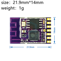ZYS ESP-01 ESP8266 WROOM-32U Dual-Core CPU 25q16 WiFi+ untuk Modul 5.0 dengan Antarmuka UART 21.9x14mm Garansi 30-90 Hari