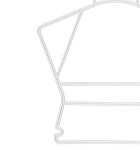 Leeking Nhà Máy Bán Hàng Trực Tiếp Đa Chức Năng Bé Một Mảnh Quần Áo Móc Áo Tùy Chỉnh <span class=keywords><strong>3</strong></span> Lớp Trẻ Em Nhựa Quần Áo Móc Áo - Product Image 3