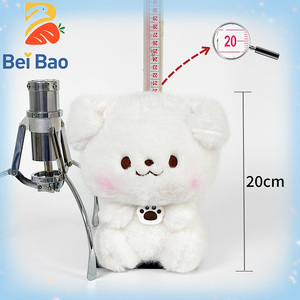 Usine professionnelle, jouets en <span class=keywords><strong>peluche</strong></span> d'anime de 4, 7, 8 pouces, 7-10-20-25 cm, chien blanc, jouets pour enfants, pour machine à griffes, peluches - Product Image 2