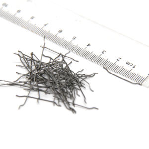 Введение эффектов поворотное волокно из нержавеющей стали бетон рубленые нити армированный бетон Стальное волокно - Product Image 2