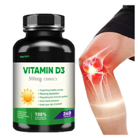 Comprimés effervescents de calcium et vitamine D3 SPL OEM, suppléments végétaliens 5000 UI 10000 UI, comprimés de calcium et vitamine D3