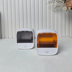 Xách tay 2 inch nhiệt <span class=keywords><strong>mini</strong></span> Máy in màu Bluetooth giao diện không có mực cần thiết cho văn bản hình ảnh hình ảnh nhãn dán nhãn bản in - Product Image 4