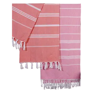 Best Selling Turkish Beach Towel 39 X 71 200GSM Sand Free Quick Dry Cotton Beach Towel Made By Beach Towel Manufacturer