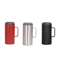 Refroidisseur de bière personnalisé avec logo, 1,2 L/40 oz, Portacaguamon, double paroi, isolation sous vide en acier inoxydable, garde au froid pour l'extérieur