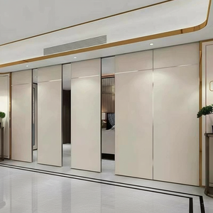 Portes pliantes mobiles et cloisons pour hôtel, restaurant, salle de conférence, salle de banquet - Design moderne en métal/bois - Product Image 6