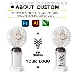 Promotional Custom Fan Wholesale USB Charging Handheld Portable Business Advertising <b>Gift</b> - Product Image 3