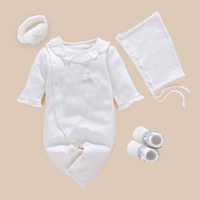 Combinaison bébé fille en coton et dentelle rose tendance, mignonne, personnalisée, pour nouveau-né, 0-3 et 6-9 mois, Ropa Bebe