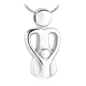 Collar de Plata de Ley 925 con Urna para Cenizas de Bebé, Joyería Conmemorativa para Pérdida de Embarazo - Product Image 5