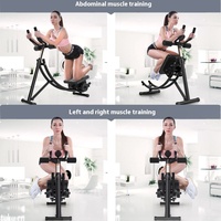 Chaoran Appareil de fitness abdominal pour la maison, en acier et ABS, roue abdominale, machine à rouler, rouleau abdominal