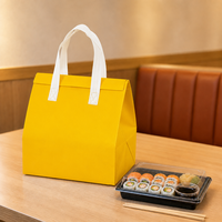 Sac isotherme non tissé pour livraison de repas 3-30L, écologique, imperméable, léger, garde au chaud et au froid