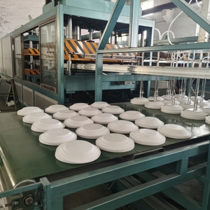 PS bọt Hộp Tấm máy/tự động Polystyrene xốp trắng dùng một lần thực phẩm container món ăn khay máy làm - Product Image 4