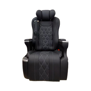 Vente en gros de sièges de luxe en cuir PU pour voitures MPV Vito Sprinter fourgonnette électrique <span class=keywords><strong>siège</strong></span> de voiture pliable compatible Toyota Alphard Land Cruiser - Product Image 2