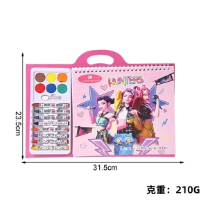 दानव शिकारी K-POP नवीनतम प्रवृत्ति रंग की पुस्तक रमी जोए मेरिया कार्टून गायन ग्रिफिटी क्रिसमस उपहार - Product Image 5