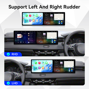 หน้าจออินเทอร์แอคทีฟคู่ขนาด 10.1 นิ้ว สำหรับ Honda <span class=keywords><strong>XR</strong></span>-V/VEZEL ปี 2023 ระบบ Android 15 พร้อม DSP GPS นำทาง วิทยุ รองรับ Wireless Carplay แบบ OEM - Product Image 2