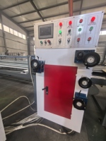 Machine de laminage de boîtes en carton ondulé à alimentation par chaîne, revêtement à la cire de paraffine, capacité de production de 60 m/min, largeur d'alimentation maximale de 2500 mm