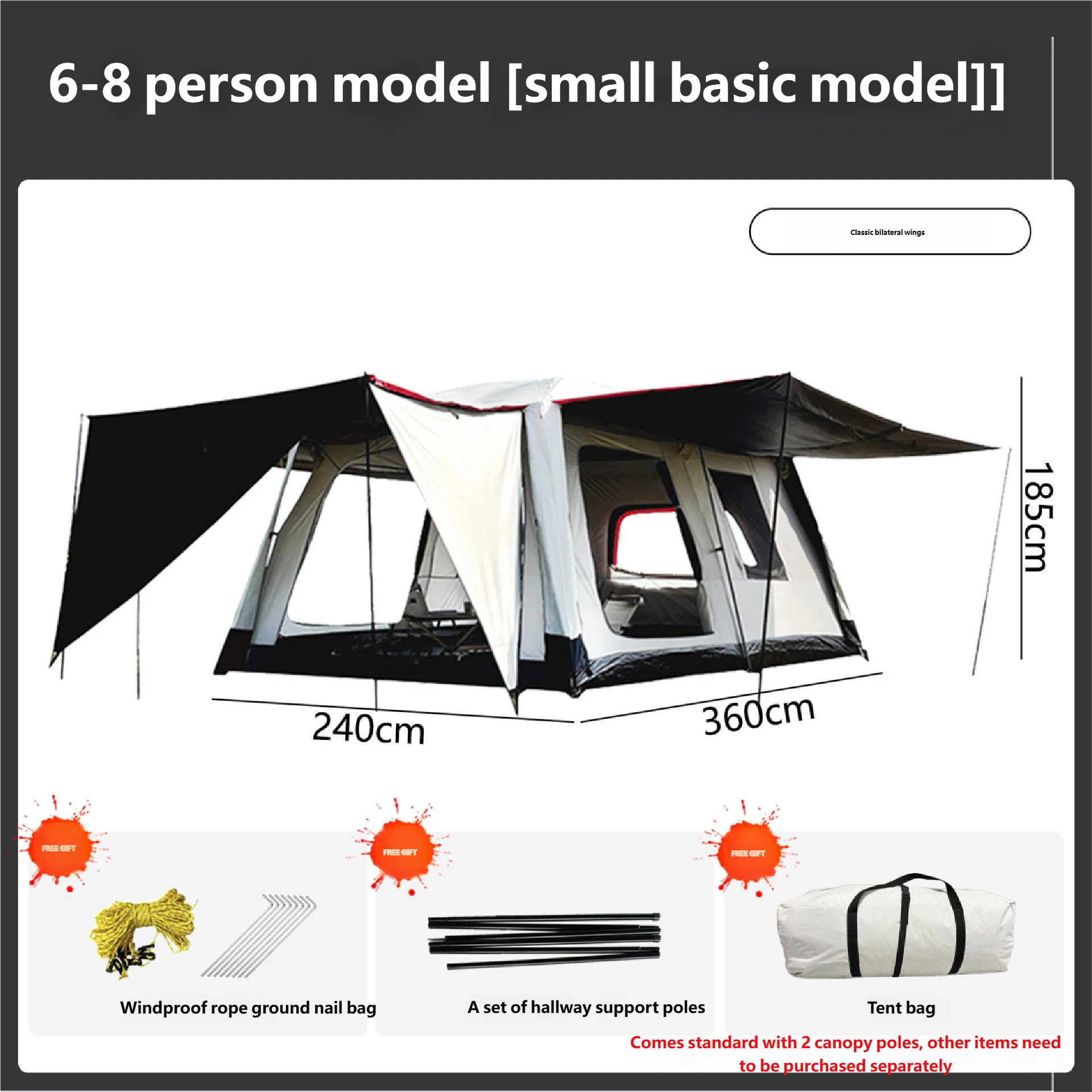 Small size, full blackout coating version, 16kg