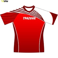 Jersey Fiji Custom Nama Tim Unisex, Polos, Cetak Transfer Panas, Bahan Polyester 100%, Ukuran Besar, Bernapas, Cepat Kering, Pola 3D, Harga Terjangkau