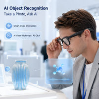 Lunettes Intelligentes 4K Anti-Tremblement avec Enregistrement Photo/Vidéo, Étanchéité IP66, Assistant IA, Caméra WiFi et Traduction en Temps Réel pour Téléphone