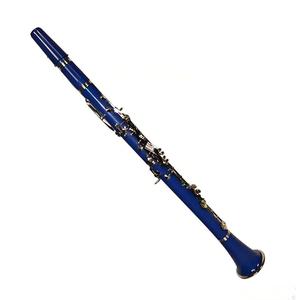 <span class=keywords><strong>Clarinete</strong></span> Bb de Música Oriental, 17 Llaves, Cuerpo de ABS Niquelado, Acabado <span class=keywords><strong>Azul</strong></span>, para Estudiantes Escolares, Principiantes y Presentaciones - Product Image 1