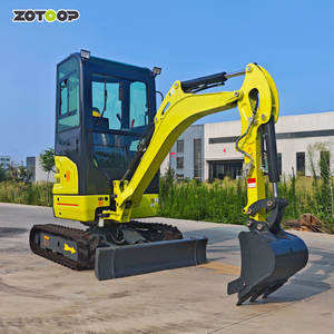 무료 배송 미니 굴삭기 EPA 엔진 Kubota 2 톤 크롤러 마이크로 굴삭기 1 톤 2 톤 농장 소형 굴삭기 판매 - Product Image 1