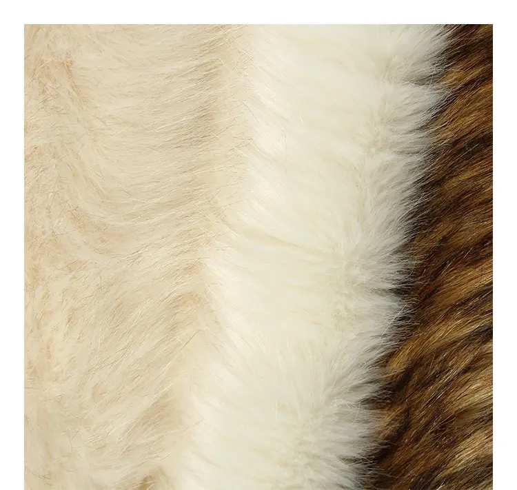 Fashion Super Soft Silver Fake Fox Fur Fabric