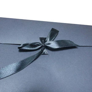 Confezione <span class=keywords><strong>regalo</strong></span> con logo in carta da stampa offset rosa personalizzata con busta per imballaggio con chiusura a nastro - Product Image 5
