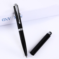 Stylo laser multifonctionnel 4 en 1, nouveau pointeur laser puissant en métal avec fonctions d'éclairage tactile capacitif pour logo personnalisé
