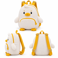 Sac à dos en peluche personnalisé en forme d'oiseau, design unique et original, pour enfants, service OEM/ODM, certifié EN71/ASTM, sac à dos jouet en peluche