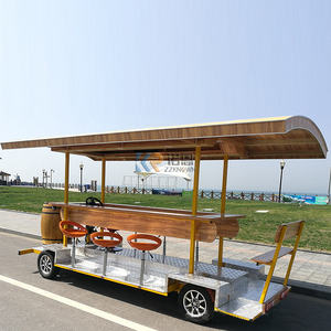 2024 Bleu Vélo-pub électrique 13 places, design haute performance pour la montée, pour visites touristiques - Product Image 3