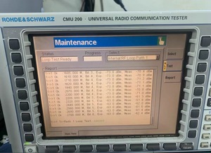 Rohde Schwarz CMU200อุปกรณ์ทดสอบการสื่อสารทางวิทยุ, อุปกรณ์ทดสอบแหล่งจ่ายไฟวัสดุอะลูมิเนียม/เส้นใยพรีเมียมแบบสากล - Product Image 4