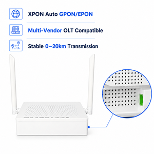 โมเด็มไร้สายภายในอาคาร 2 เสาอากาศ XPON G/EPON wifi X5203 ONU พร้อมพอร์ต Gigabit 2 พอร์ต VoIP - Product Image 5