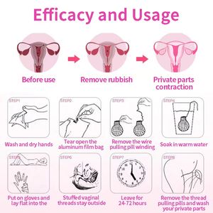 Vendita calda naturale a base di erbe prodotti per la cura femminile <span class=keywords><strong>Yoni</strong></span> Tampon Encreur Logo personale <span class=keywords><strong>Detox</strong></span> perle <span class=keywords><strong>Yoni</strong></span> perle - Product Image 5