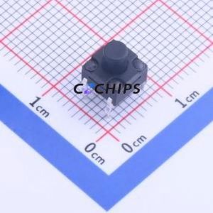 GT-TC116B-H070-L1 Tactile Switch Through hole Component (THT) Switch Single Pole Single Throw Round Button 2.5N Through Hole - Product Image 1