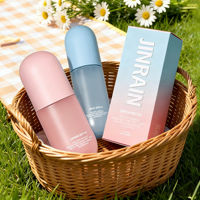 Bouteilles de toner en forme de capsule personnalisées 50ml 80ml 100ml 150ml 200ml 300ml, flacons pulvérisateurs en plastique PET, emballage cosmétique.
