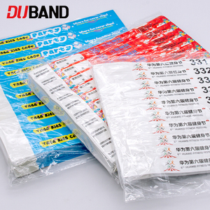 Tyvek braccialetti impermeabili resistenti allo strappo stampati personalizzati per ospiti di nozze e feste Private <span class=keywords><strong>band</strong></span> nome ospite - Product Image 6