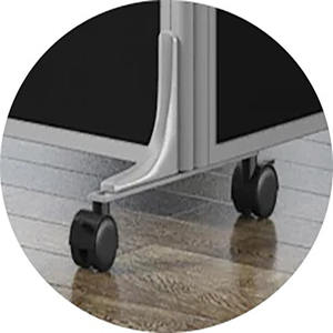 PW26-11 モダン オフィスデスク家具 オフィス家具 可動式パーテーション 折りたたみ式壁 - Product Image 6