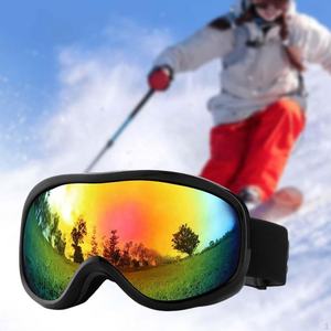 แว่นตาเล่นสกีกันฝ้าสองชั้นกันฝ้าสำหรับเด็กและผู้ใหญ่ปรับโลโก้ได้ - Product Image 4