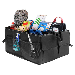 Collapsible Cargo Storage Box Eco-Friendly Super Strong and Durable For Auto Trucks SUV Trunk Box Car Trunk Organizer