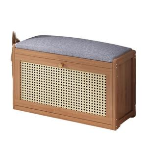 Banco <span class=keywords><strong>de</strong></span> Almacenamiento <span class=keywords><strong>de</strong></span> Zapatos <span class=keywords><strong>de</strong></span> Bambú <span class=keywords><strong>de</strong></span> Estilo Moderno para la <span class=keywords><strong>Entrada</strong></span>, Utilizado para la Puerta <span class=keywords><strong>de</strong></span> <span class=keywords><strong>Entrada</strong></span> <span class=keywords><strong>de</strong></span> la Sala <span class=keywords><strong>de</strong></span> Estar Familiar con Cojín. - Product Image 6