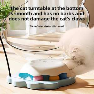 Vente en gros de plumes blanches mignonnes écologiques de grande capacité interactives <span class=keywords><strong>anti</strong></span>-<span class=keywords><strong>ennui</strong></span> jouet pour chat sûr et durable non toxique pour les jeux d'intérieur - Product Image 2