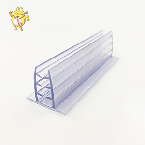 Trasparente IN PVC Prezzo di Scaffale Talker A <span class=keywords><strong>Cerniera</strong></span> Soft Grip Filo Cesto di Supporto Del Segno per la Pubblicità Supermercato - Product Image 1