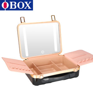 กระเป๋าเดินทาง OBOX กระเป๋าเครื่องสำอางขนาดใหญ่ สำหรับช่าง<span class=keywords><strong>แต่งหน้า</strong></span><span class=keywords><strong>เจ้าสาว</strong></span> กิจกรรมกลางแจ้ง และการเดินทาง - Product Image 2