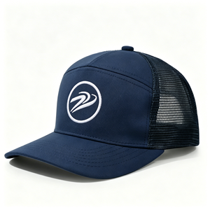 3D Embroidery Logo Mesh Trucker <b>Hat</b>, Unisex Breathable Outdoor Baseball Cap - Product Image 1