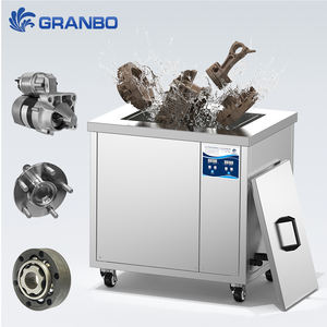 Limpiador ultrasónico Industrial Granbo 45L-960L 135L Máquina de limpieza por ultrasonido de baño Condición desengrasante con motor central - Product Image 1